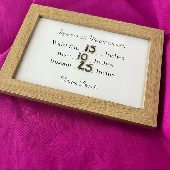 Talbots Deep Pink Heritage Cropped Pants - Picture 8 of 8